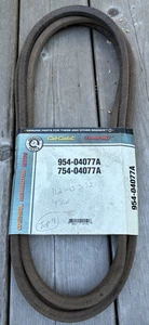 NUEVO CINTURÓN OEM MTD CUB CADET TROYBILT CRAFTSMAN 954-04077A LTX1050 XT1-GT50 LT1050 - Imagen 1 de 2