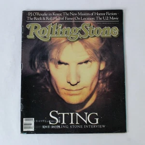 Rolling Stone Magazine Feb 11 1988 No 519 Sting Cover PJ O’Rourke Clive Barker - Picture 1 of 4