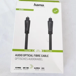 Optical Fibre Soundbar Cable 1.5m HAMA - Picture 1 of 1