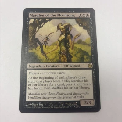 Maralen of the Mornsong LP Morningtide MOR MTG Elf Wizard 65 / 150 Search - Image 1 of 4