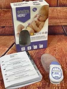 Monitor de respiración y movimiento portátil inalámbrico inalámbrico para bebés Snuza Hero SE - Imagen 1 de 13