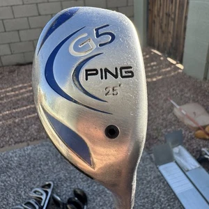 Ping G5 5 Hybrid 25 Degrees Regular Flex TFC 100H Shaft - Picture 1 of 11