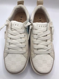 WOMEN'S REEF VINTAGE WEAVE LAY DAY DAWN WEDGE INSOLE SNEAKER SIZE 8 NWT - Picture 1 of 10