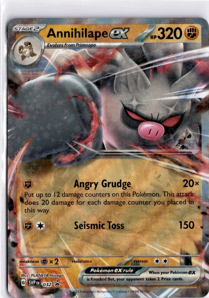 Annihilape ex - 032 Promo SV: Scarlet & Violet Promo Cards 032 NM - Image 1 of 1