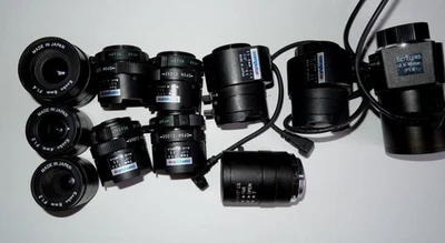 Computar and Kenko lenses, Japan, for video surveillance, multifunctional, 9 pie - Image 1 of 4