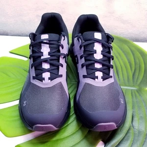On Running Cloud 5 Men’s 11 Black Purple CloudTec Speedboard Running Shoes New - Picture 1 of 9