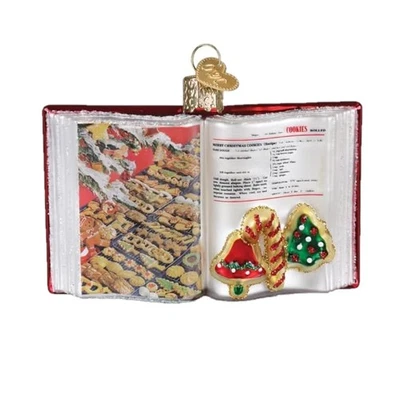 Old World Christmas Glass Ornament for Christmas Tree, Betty Crocker Cookbook - Image 1 of 4
