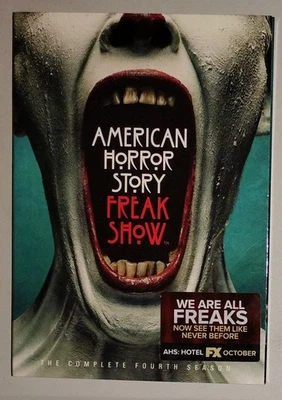 American Horror Story - Complete Fourth Season - Freak Show EX Cond 4 Disc Set - Image 1 of 4
