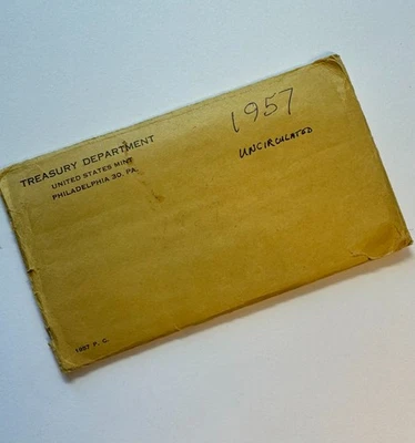 1957 Franklin Half Dollar Proof Mint Set, NR.! - Image 1 of 3