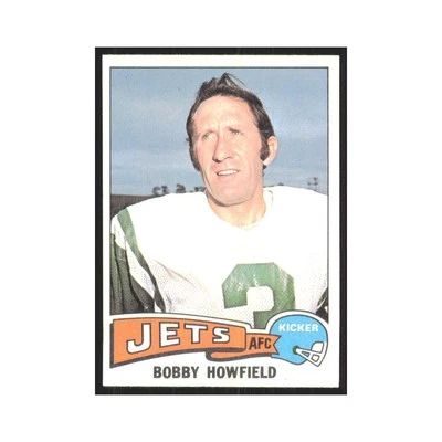 1975 Topps Bobby Howfield Jets #232.0 - Image 1 of 3