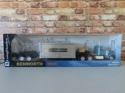 New-Ray Long Hauler Collection Kenworth W900 Container Lowloader 1:32 Model - Image 1 of 4