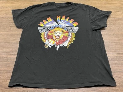 1982 Van Halen Tour Men’s Black Reprint T-Shirt - XL - Image 1 of 3