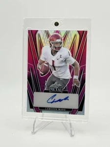 2024 Leaf Metal Pink #BA-CW2 Cameron Ward Autograph 7/7 - Picture 1 of 2