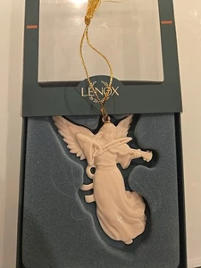 Vintage Lenox Renaissance Angel With Violin Christmas Ornament -EUC In Box - Picture 1 of 5