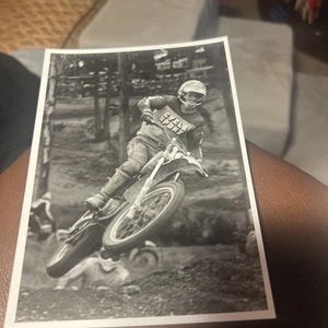 Vintage Motocross Race Photo 5”x 7” 1970’s - Picture 1 of 2