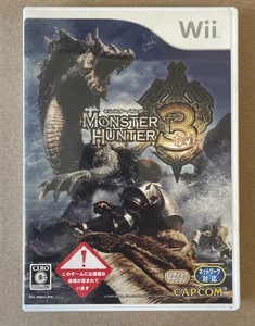 Monster Hunter 3 (Nintendo Wii) Japan NTSC-J REGION LOCKED Complete With Manual - Picture 1 of 3