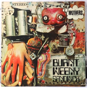 Póster de reanudación de disco de vinilo sándwich Mothers of Invention Burnt Weeny Canadá V2 - Imagen 1 de 17