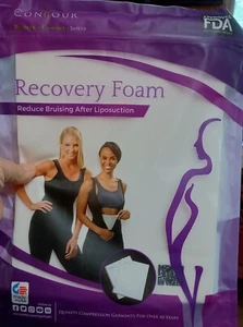 Contour Liposuction Recovery Foam Post-op Bruising Comfort Pad New Ships Free M1 - Picture 1 of 4