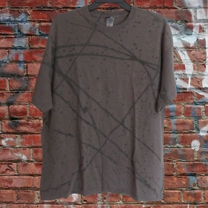MENS GRAY GILDAN GRUNGE T-SHIRT XL NEW - Picture 1 of 1