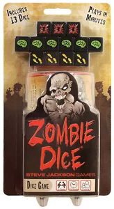 Zombie Dice Game Press Your Luck Family Party Steve Jackson Games SJG 131313 - Picture 1 of 5