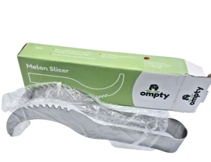 Ompty Slicer Stainless Steel Watermelon Honeydew Cantaloupe Slicer Corer Server - Picture 1 of 4