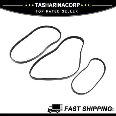 Piece of 1 Serpentine Belt for Toyota Corolla Base Sedan 1175001B00/11261736988 - Image 1 of 4