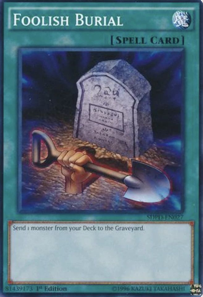 1X NM Foolish Burial - SDPD-EN027 - Common 1st Edition - Image 1 of 1