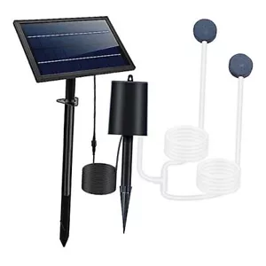 Lewisia 8W Solar Luftpumpen-Set mit Luftschlauch und Blasensteinen 3 Arbeitsmodi - Bild 1 von 8