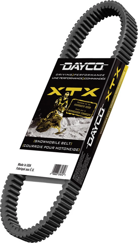 DAYCO 1998-2000 ZL 500 Arctic Cat XTX CORREA DE TRANSMISIÓN DE MOTO DE NIEVE XTX5017 Foto 1 de 1