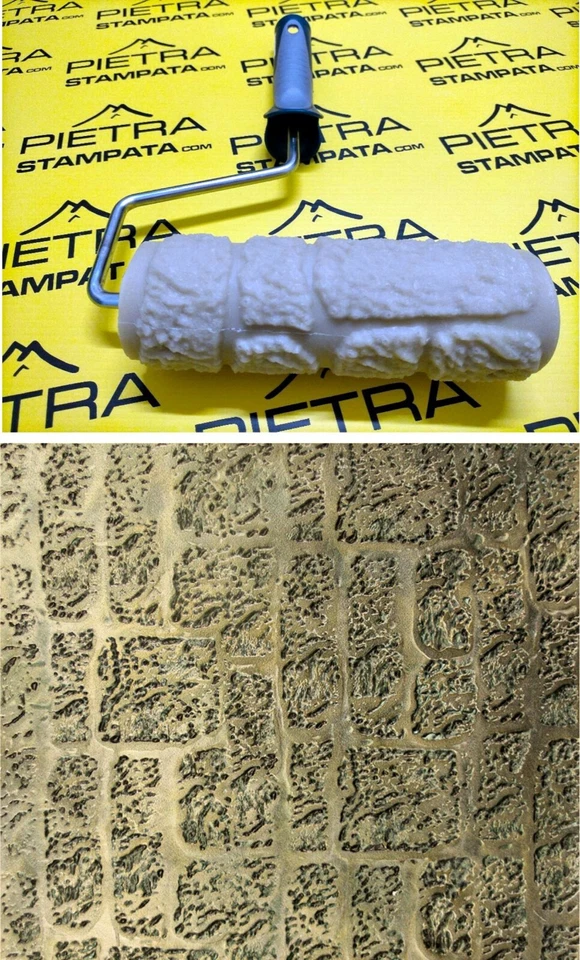 Concrete roller stamp Landscape Curbing Texture Roller - Image 1 of 3