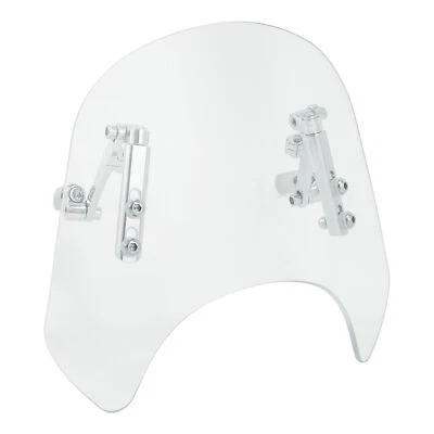 Parabrisas transparente apto para YAMAHA SRX600 SRX400 SRX250 SR500 SR400 SRV250 ZeaL Foto 1 de 4