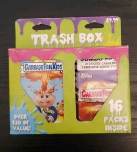 TOPPS GARBAGE PAIL KIDS TRASH PACK BOX WITH 16 PACKS CHROME 1 2014s2, BNS Jumbo - Picture 1 of 3