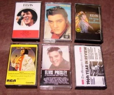 (6) ELVIS PRESLEY RCA Cassette Tapes : 1969 in Review, Songs of Inspiration++++ - Image 1 of 4