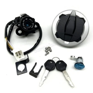 Fit Kawasaki Ninja 650 Z650 2017-2023 Ignition Switch Fuel Gas Cap Seat Lock Set - Picture 1 of 11