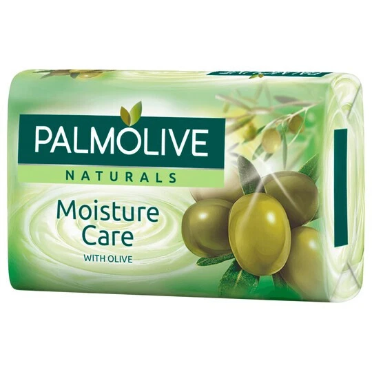 Palmolive Naturals feste Handseife Feuchtigkeitspflege Olive, 360g, 1x4erPack