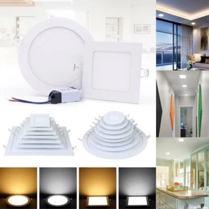 1-30x LED EinbauSpot Strahler Panel Decken Wandleuchte Ultraslim Deckenleuchte - Bild 1 von 26