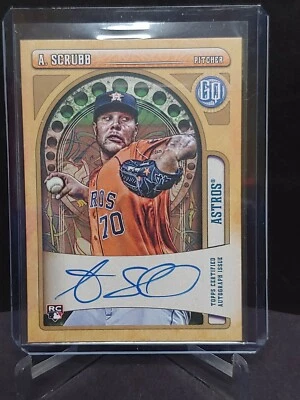 2021 Topps Gypsy Queen Autographs #GQAAS Andre Scrubb RC - Image 1 of 2
