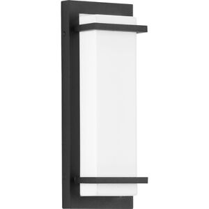 Progress Lighting P560210-30 13" Tall LED Outdoor Wall Sconce - Black