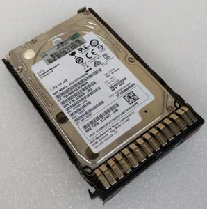 HP 1.2TB HDD 10K 12Gbps 2.5" con G8-G10 Caddy 876938-002 EG1200JWJNQ sin etiqueta - Imagen 1 de 3