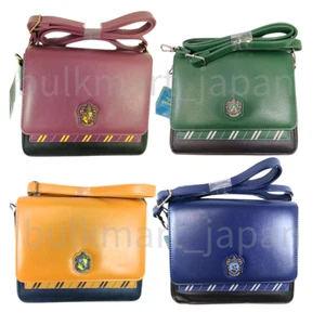 Bolso Bandolera Harry Potter Gryffindor Slytherin Hufflepuff Ravenclaw USJ NUEVO CON ETIQUETAS - Imagen 1 de 21