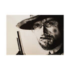 Pistolet film Clint Eastwood bon mauvais laid Maguire imprimé mural encadré