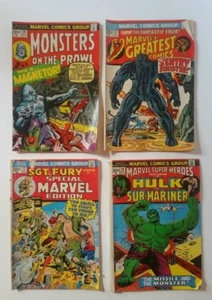 4 Marvel Comics Group 1973 #13, #24, #40 and #47 - Picture 1 of 3