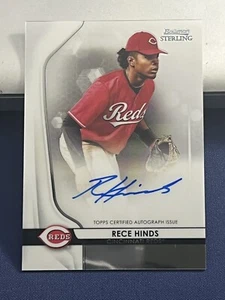2020 Bowman Sterling Recei Hinds Prospect Auto #BSPA-RH Cincinnati Reds - Bild 1 von 2