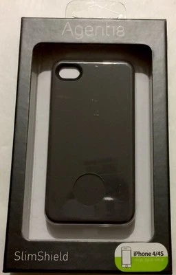 Agnet18 SlimShield Case -Gray for iPhone 4/4s GIPSSX/G - Image 1 of 2