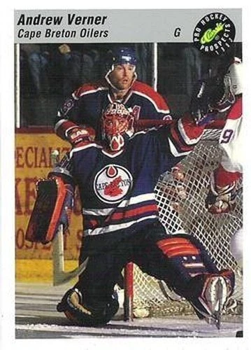 #84 Andrew Verner - Cape Breton Oilers - 1993 Classic Pro Prospects Hockey - Image 1 of 1