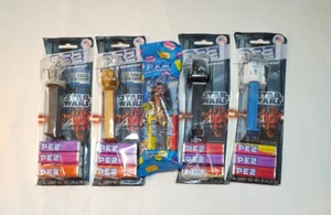 PEZ Dispensers Star Wars Darth Vader, C3PO, R2-D2, Darth Maul, General Grievous - Picture 1 of 7