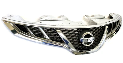 Решетка передняя верхняя хромированная с эмблемой логотипом значок изготовитель оборудования для Nissan Murano 2011-2014 годов выпуска. - Изображение 1 из 4