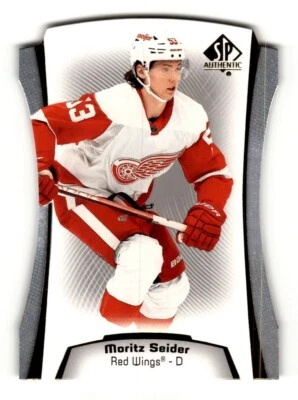 2021-22 SP Authentic Die Cuts Moritz Seider Rookie #DC-19 - Image 1 of 2
