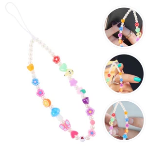  Perlenmobile Hanging -Kette Handy-Lanyard Perlenarmband Für Telefon - Zdjęcie 1 z 12