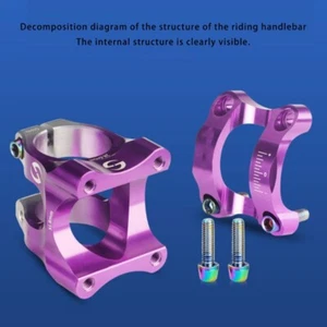 Handlebar Stem Aluminum Alloy Road Bike Stem Light weight Bike Handlebar Stem - Picture 1 of 27
